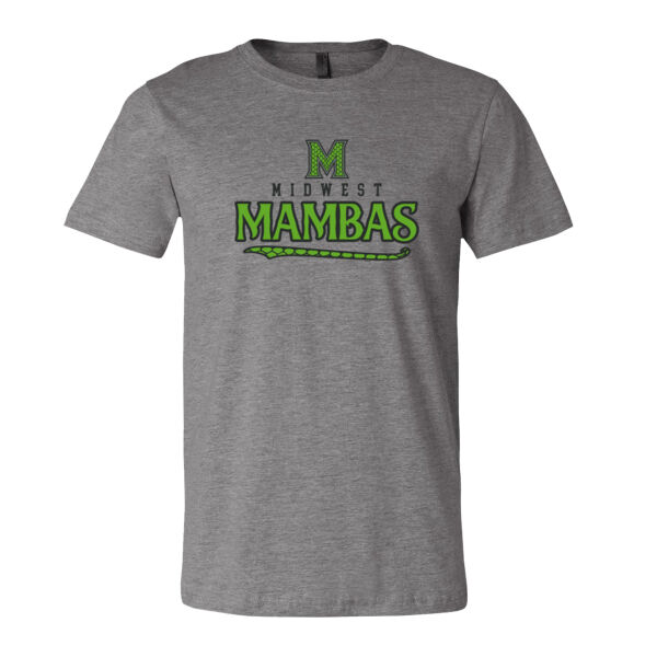 Midwest Mambas Logo 1 - CVC Jersey Tee Thumbnail