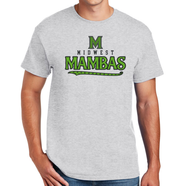 Midwest Mambas Logo 1 - DryBlend ® 50 Cotton/50 Poly T Shirt Thumbnail