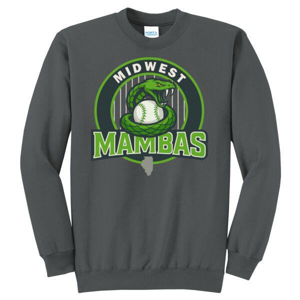 Midwest Mambas Logo 2 - Core Fleece Crewneck Sweatshirt Thumbnail