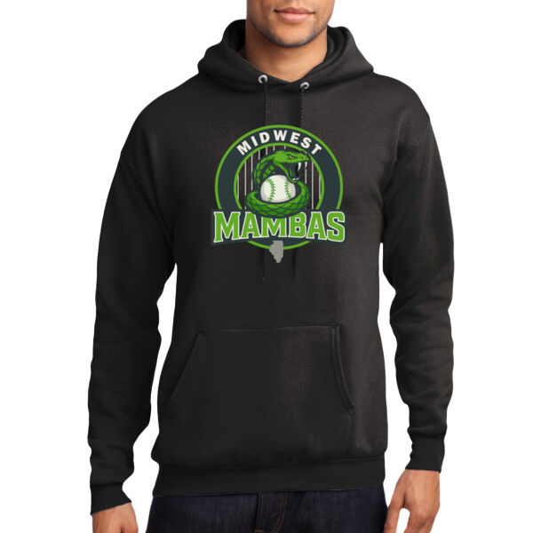Midwest Mambas Logo 2 - Core Fleece Pullover Hooded Sweatshirt - Core Fleece Pullover Hooded Sweatshirt Thumbnail