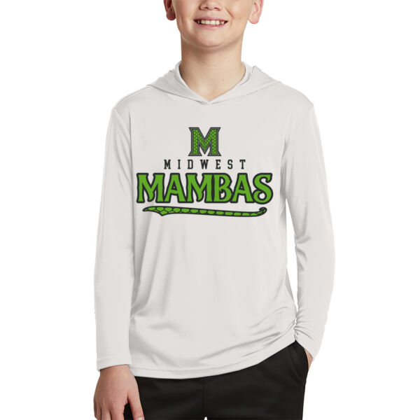 Midwest Mambas Logo 1 - Youth PosiCharge ® Competitor Hooded Pullover - Youth PosiCharge ® Competitor Hooded Pullover Thumbnail
