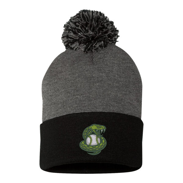 Midwest Mambas 2 - 12" Pom-Pom Cuffed Beanie Thumbnail