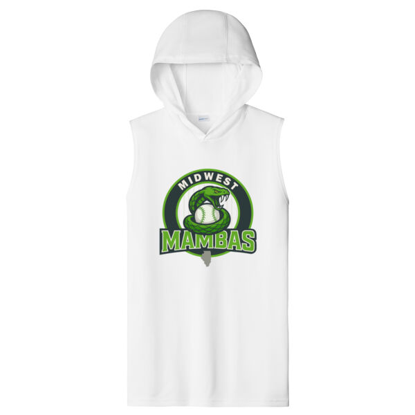 Midwest Mambas Logo 2 - Competitor Sleeveless Hoodie Thumbnail