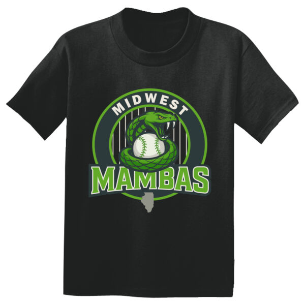 Midwest Mambas Logo 2 - Youth PosiCharge ® Competitor Tee Thumbnail