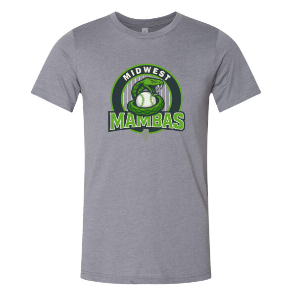 Midwest Mambas Logo 2 - CVC Jersey Tee Thumbnail