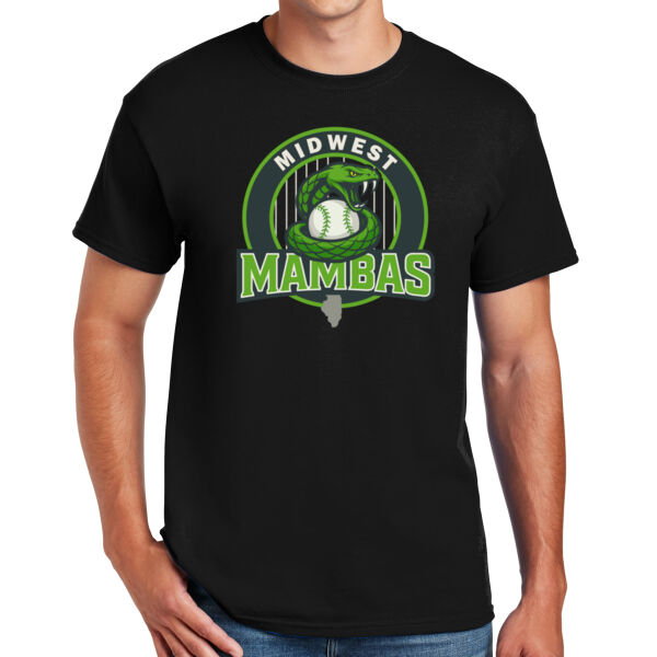 Midwest Mambas Logo 2 - DryBlend ® 50 Cotton/50 Poly T Shirt Thumbnail