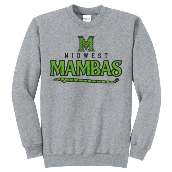 Midwest Mambas Logo 1 - Core Fleece Crewneck Sweatshirt Thumbnail