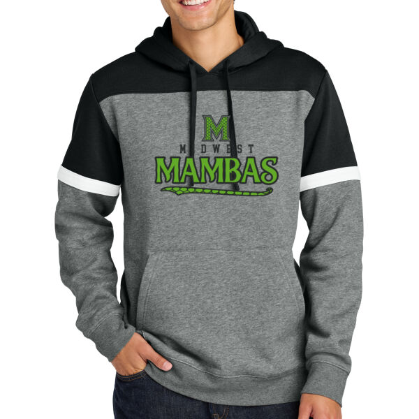 Midwest Mambas Logo 1 - Drive Fleece Colorblock Hoodie Thumbnail