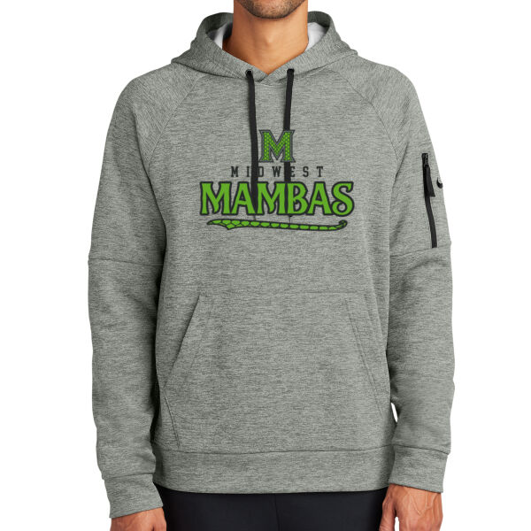 Midwest Mambas Logo 1 - Therma FIT Pocket Pullover Fleece Hoodie Thumbnail