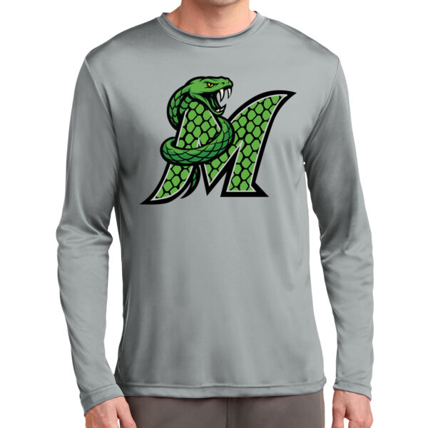 Midwest Mambas Logo 3 - Long Sleeve PosiCharge ® Competitor Tee Thumbnail