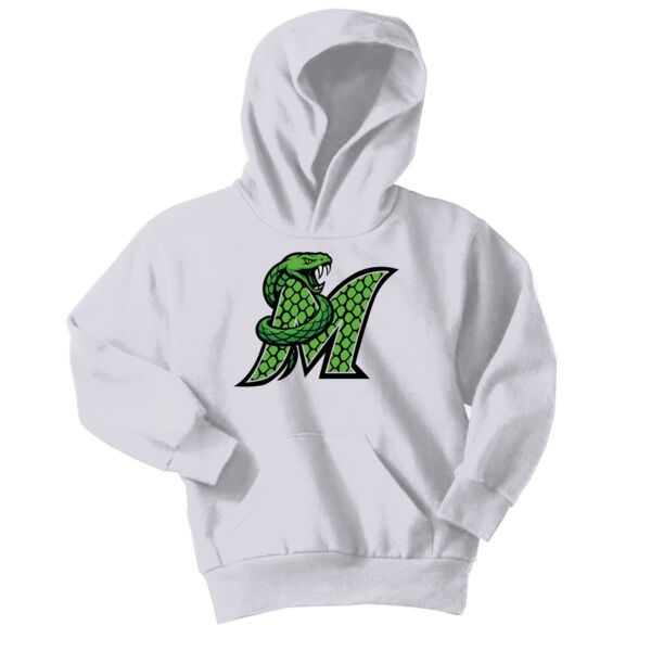 Midwest Mambas Logo 3 - Youth Core Fleece Pullover Hooded Sweatshirt Thumbnail