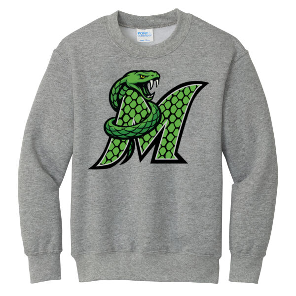 Midwest Mambas Logo 3 - Youth Core Fleece Crewneck Sweatshirt Thumbnail
