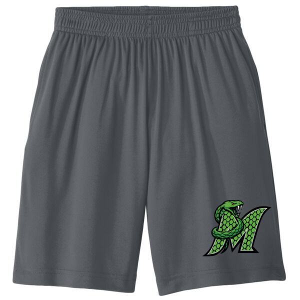 Midwest Mambas Logo 3 - Youth PosiCharge ® Competitor Pocketed Short Thumbnail