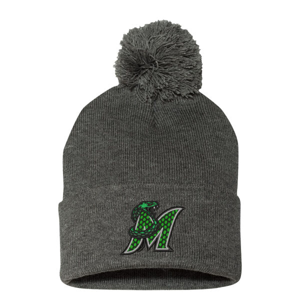 Midwest Mambas 3 - 12" Pom-Pom Cuffed Beanie Thumbnail